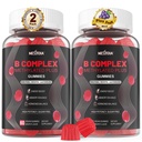 Otak & Mood Dukungan Gummies, Kompleks Super Vitamin B & Women, Semua Vitamin B1 B2 B3 B5 5 B6
