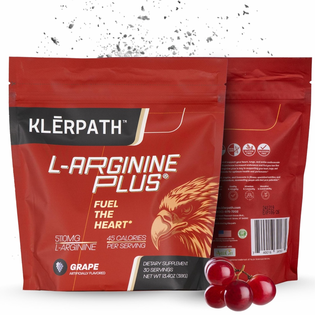 L-arginine Plus-51110mg L-arginine & 1010mg L, 13.4 ons