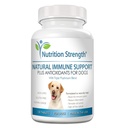 Dukungan Imunitas untuk Dogs Plus Antioksidant, Reishi, Shiitake, Maitake, Turkey Tail Mushrooms untuk Dogs, dengan Koenzim Q10, Selenium, Vitamin A, 120 Table Tablet