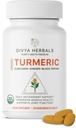 Turmeric Organik & Ginger + Black Pepper - 100% Pure Whole Roots, Unprocessed, Uncoated, Autic Ayurvedic Blend - Supports Joint Health & Imunity - 120 Vegan Tab