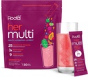 Root 'd Multivitamin Powder for Women - 25 Vitamin & Minemination dengan 3X Electrolytes, 9 Organic Superfood, Progories & Enzymes, Sugar- Free Multivitamin & Hydration 124; 30 Vitamin Drink Comment