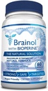 Fungavir Brainol - Targeted Brain Supplement - B Vitamin, Magnesium, Acids Amino, St John 's Welt, Phoshatidyserine, Ginkgo Bilbia - Vegan - Friendly - 60 Capsules - 1 Bulan Supply