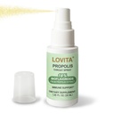 Lovita Bee Propolis Throat Spray, 18% Bioflavonoid, Alcohol- Free, Immune Dukungan, Throat Sooditt, Antioksidant, Entle Taste, 1 Fl Oz (Paket 1)