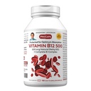 ANDREW LESSMAN Vitamin B12 500 180 Capsules - Absorpsi - Methylcobalamin Terproteksi (Natural Coenzim Vitamin B12), Escuble for Energy and Stress Support, Plus B- Complex, East to Swallow Capsules