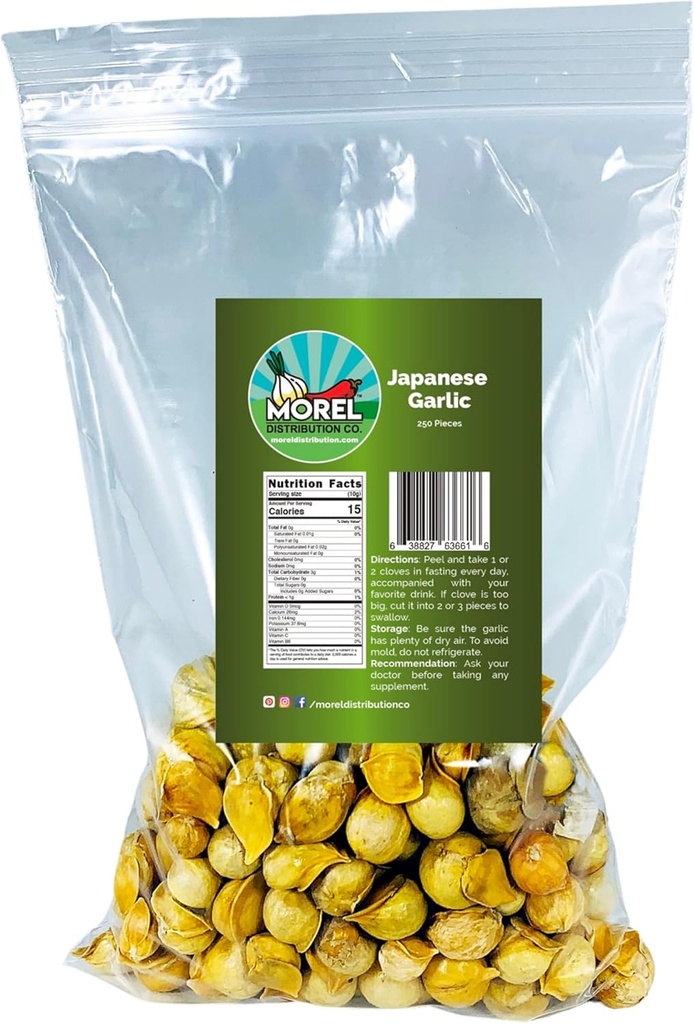 Bawang putih Jepang / / AJO Japones (100% Natural!) Pilih Nilai per Bag: (30-60- 150- 250- 400)