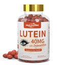 Lutein dan Hobxanthin Suftgels: Eye Vitamin dan Suplemen dengan Vitamin C, E, Omega 3, Lutein & Alaxanthin untuk Pembuktian Penglihatan dan Pengembalian Mata Fatigue