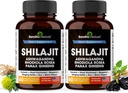 Shilajit Pure Himalaya untuk Pria & Women 124; 120 Capsules dengan Ashwagandha 124; Potensi dan Suplemen Energi Tinggi; Lebih baik Absorpsi dari Gummies 124; Untuk Ekstra Power dan Stamina 124; Combo dengan Moss Laut