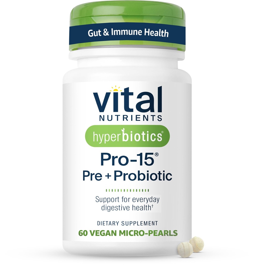 Nutrients Hiperboid Vital Pro-15 Prestipation and Progetic for Women and Men 124; 15 Science Bocked Strains 124; Pasokan Sembelit Kerja, Diare, Gas & Bloating 124; 60 Vegan Time Pniel