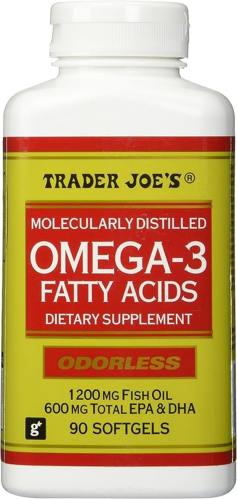 Trader Joe Molekularly Digilasikan Omega- 3 Acids Gendut Tambahan Diet