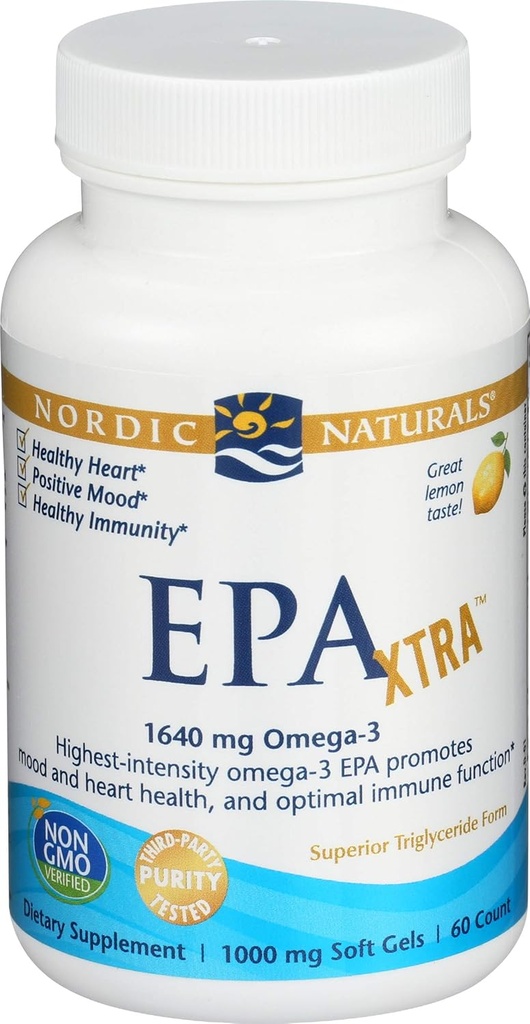 Epa Xtra Lemon Nordic, 60 Ct