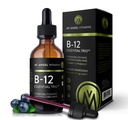Gunung Angel Vitamin - B12 Estication Trio - Vegan Sublingual Drops dengan High-Potency Methyl B12, B6 & Folate - Liquid Absorpsi Mudah - Non-GMO, dibuat di USA