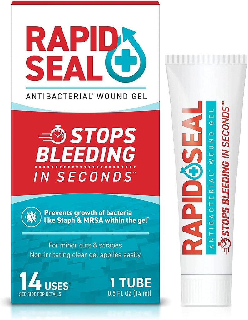 Weund Gel (1 Payung) ASAL 124; Menghentikan Bleeding di Detik 124; Ideal untuk Cuts, Scrapes, Razor Nicks untuk Bantuan Darurat