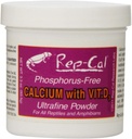 Rep-Cal Phosphorus Free Calcium dengan Vitamin D3 - Ultrafine Powder 3.3 oz - Paket 6