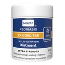 MG217 2% Coal Tar Oticasis untuk Psoriasis, Ekstra Kekuatan Multi Symptom Relief, Efektif Relieves Itching, Scaling, Reward, Vitamin A, D dan E, 4 oz Jar