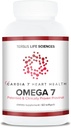 Cardia 7 Heart Health Omega 7 - Berisi Provinal Purified Omega 7 Fatty Acids - Tidak ada Bau Ikan atau Burp- Kembali - 60ct Soft Gels