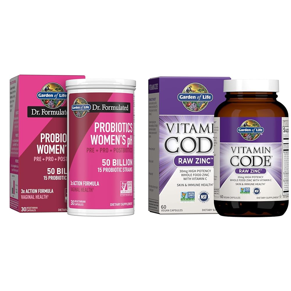 Taman Kehidupan Dr Formulasikan Sekali Harian Prestasi Lengkap, Problem & PostDocuments for Women 's Health dengan Zinc untuk Dukungan Imune, 30 Hari Supply