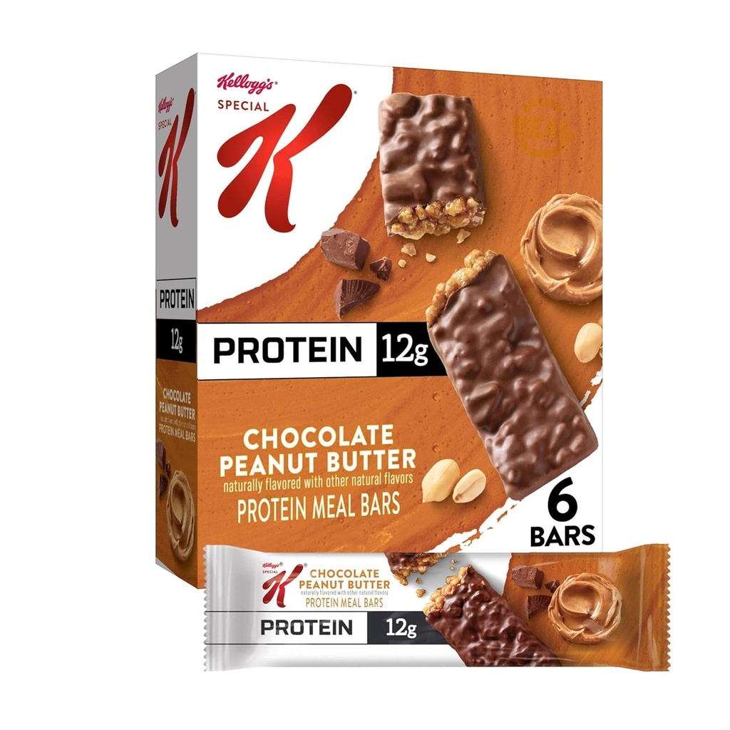 Kel Sc K 6pk Meal Bar Ch Ukuran 9.5z Kel Sc K 6pk Meal Bar Chocolate Peanutbutter