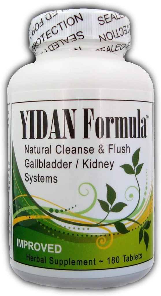 kandung empedu & Ginjal Cleanser. Putus & Suplemen Flush untuk Gallstone dan Kidney Stone Dissoling dengan Formula Proprietary Unik. 180 tablet.