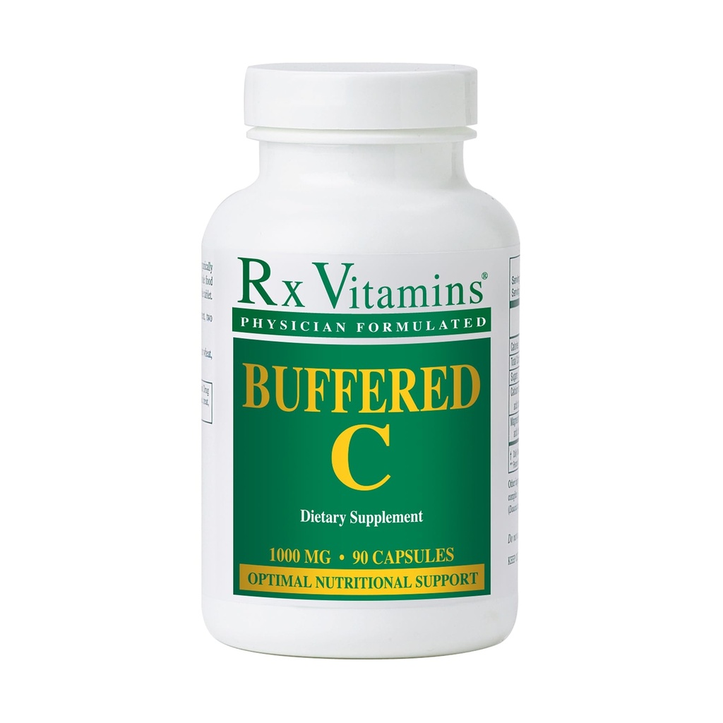 RX Vitamin - Buffered C 500 mg 90 caps [Kesehatan dan Kecantikan]