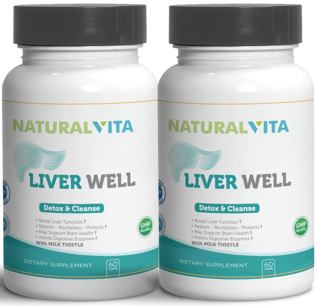 Cleanse (2), Metabolic Support Dtox - Liver Supplemen Kesehatan Milk Thistle Extract
