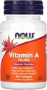 Now Foods Vitamin A 10.000 IU 100 Sgels