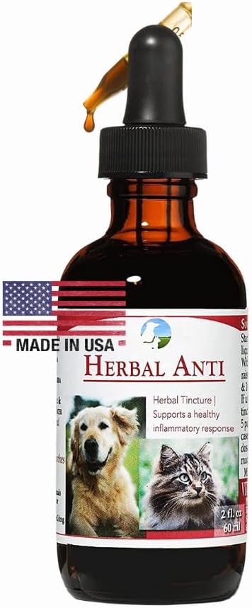 Vitalitas Ilmu Herbal untuk Kucing dan Anjing 124; Tanaman berbasis 124; GI Tract + Colon Tambahan Kesehatan (0.5 oz)