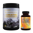BioEmblem Vitamin B- Kompleks dan Creatine Monohydrate Powder