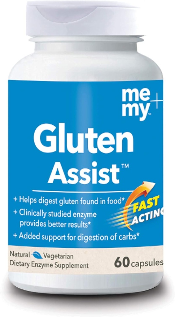 Me and My-Gluten Assist, Helping You Give Gluten the Boot, 60 Kapsul