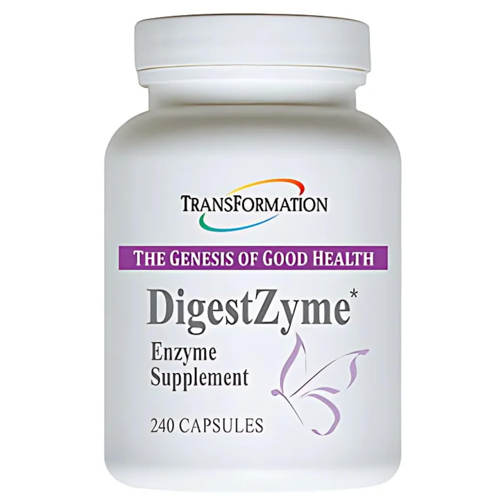 TRANSFORMATION GENESIS HEADTH BAIK Enzymes Natural DigestZyme Support Formula Overall Health, NUtrient Absorpsi, Dukung Gangguan Selama Pregnancy & Lactation, Anak 's Digetation