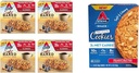 Atkins Soft Baked Energy Bars, Blueberry, 15g Protein, 2g Sugar, Excellent Sover & Peanut Butter Protein Cookie, Protein Dessert, Rich in Fiber, 3g Net Carb, 1g Sugar