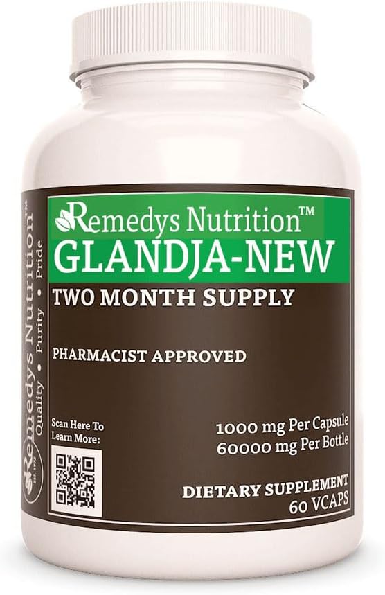 Glanja- Baru Baru 124; 1.000 mg, 60 Vegan Capsules Proprietary Herbal Dieter Suplemen