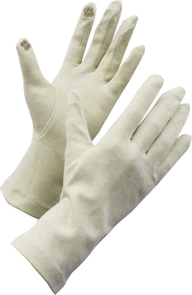 GlovesDEPO Sunblock Gloves Organic Cotton UV Protection Outdoor Women Dry Sensitive Eczema Hand Care