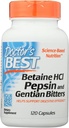 Doctor 's Best, Betaine HCL Pepsin & Increan Bitters