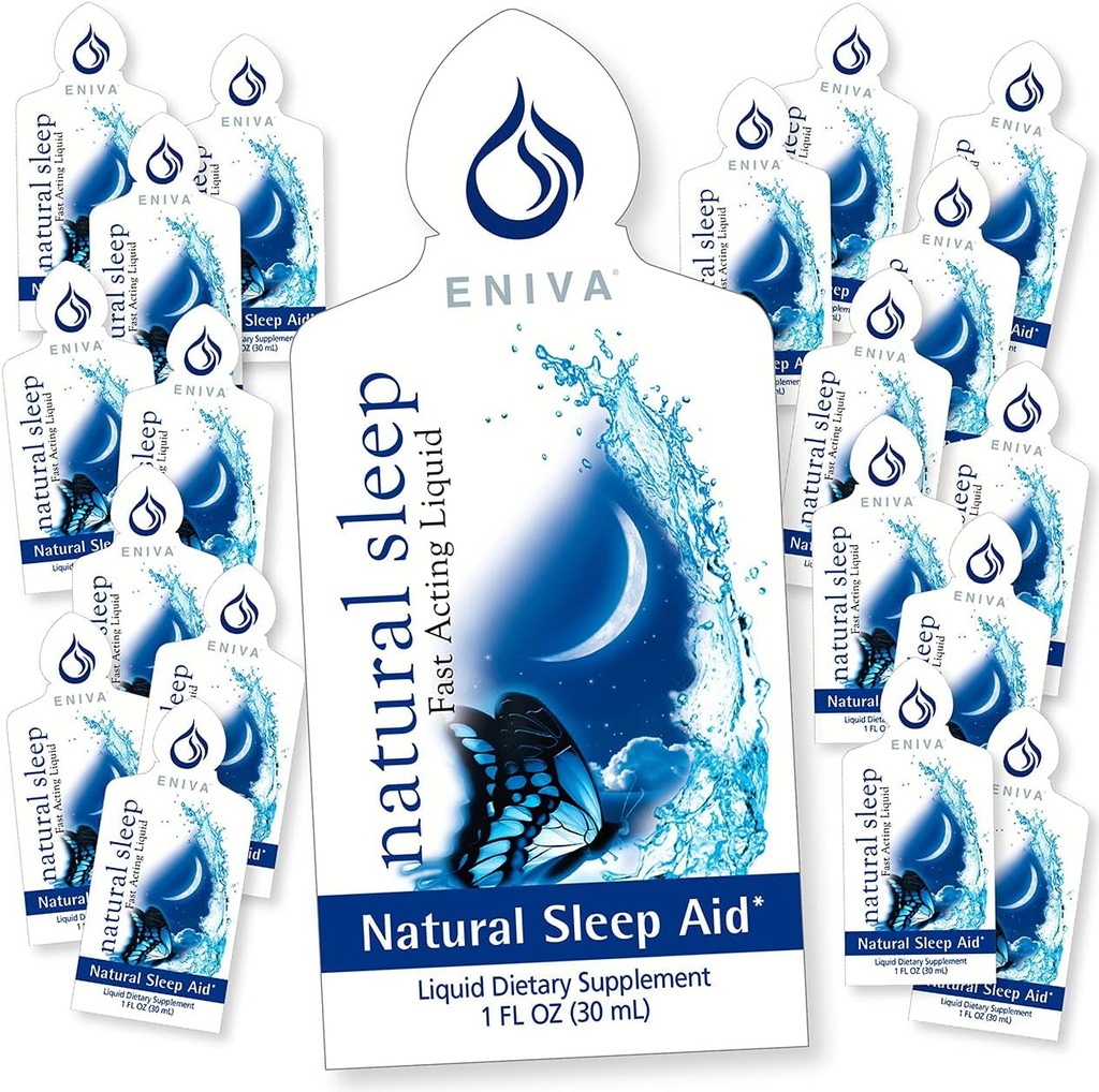 20 Paket Natural Sleep Travel Single Serve Natural Sleep Aid, Feel Great in The Morning