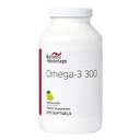 Bariatric Advices Omega-3 300 EPA DHA Fish Oil Capsules, Konsentrat Sumber Acids Gendut dari Sustainably Sourded Cold Water Fish - Lemon Lime, 270 Softgels