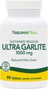 NaturresPlus Ultra Garlite 1000 mg - 90 Tablet - Reduced-Odor Balics - Dukungan nutrasional untuk Free- Radical Defense & Imune Kesehatan - Pelepasan Terus-90 Hamba