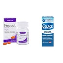 Feosol Complete Iron Supplement 30 Count and Colace Stool Softtener 60 Count Bundle