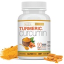 Turmeric Curcumin dengan Piperine 1500mg, 90 Count