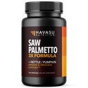Saw Palmetto Supplement with Stinging Nettle and Pumpkin Seed Extract - Advanced 3X Formula - DHT Blocker Urinary Health and Prostate Support for Mins Health - Vegan, Non-GMO Capsules - 2 Bulan Supply