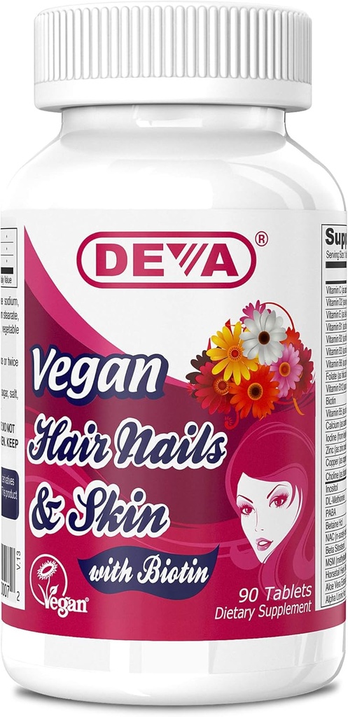Deva - Vegan Hair, Nails & Skin 90 Tab
