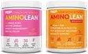 RSP NUTRITITION AminoLean Pre Energy (Pink Lemonade 30 Servings) with AminoleLean Recovery Post Workout Boost (Blood Orange 30 Servings)