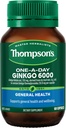 Thompson Satu Hari Ginkgo 6000mg 60 Capsules