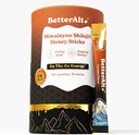 Lebih baik Alt Pure Himalaya Shilajit Caramel Honey Sticks dengan Organic Honey 124; Mudah untuk Consume Shilajit 124; 30 Tongkat untuk Dukungan Boost & Imune, 85 + Trace Minecion, 75% + Fulvic Acid