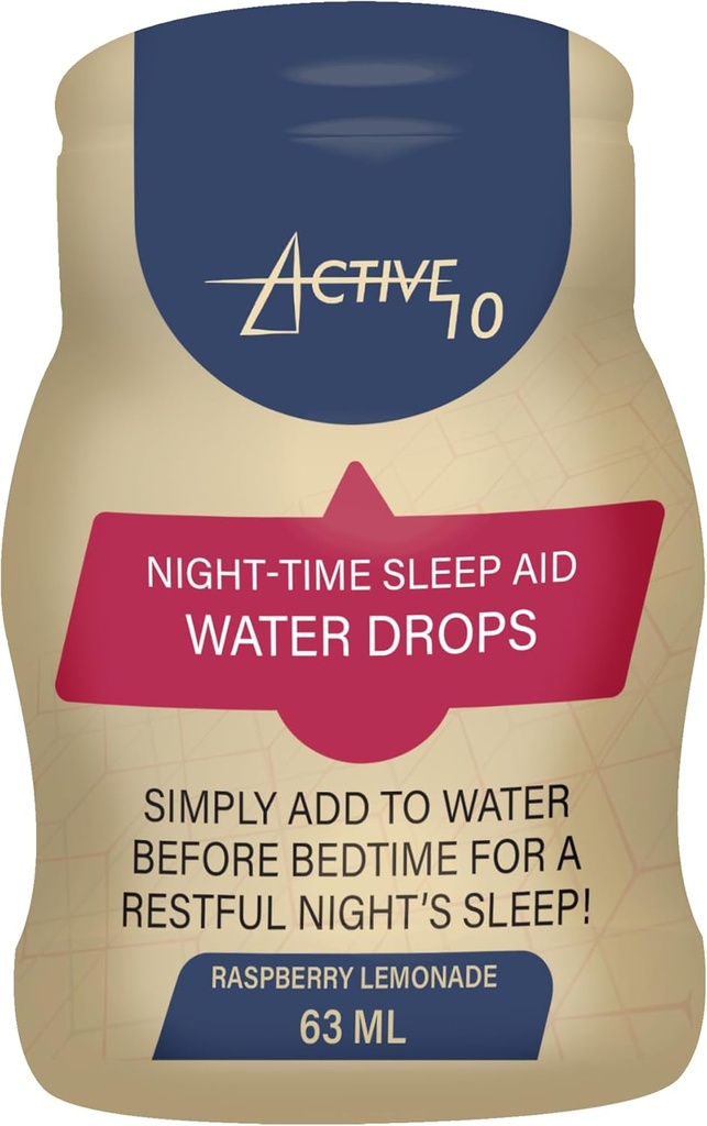 Air Aid Tidur Malam Air Drops, Enhancing dan Soothing untuk Reverful Nights - Cherry Juice, Natural Ingreations - 2.13 Fl Oz