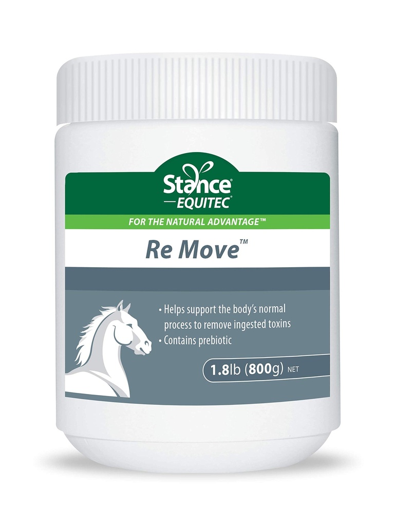 Stance Equitec Re Move - Suplemen Kuda Yang Mendukung Proses Normal Tubuh Untuk Hapus Toxins Ingested, Berisi Program- 1.5 Ib-