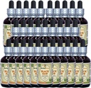 Haw Hitam (Viburnum Prunifolium) Tincture, Dried Bark Liquid Extract (Nama Merek: HerbalTerra, Proughtly Made in USA) 30x2 f.oz (30x60 ml)