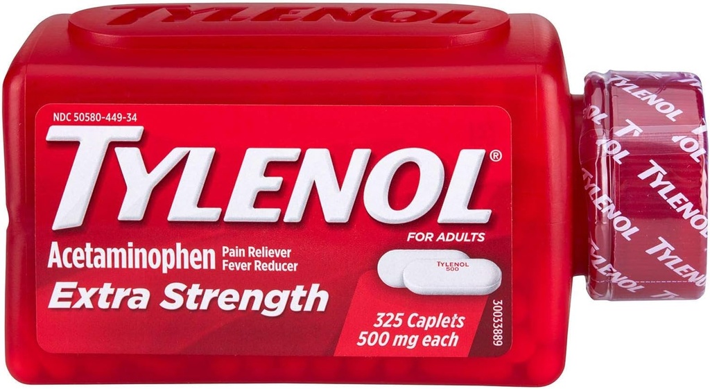 TYLENOL Ekstra Kekuatan 500mg - 325 caplet