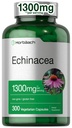 Horbäach Echinacea Extract Capsules 1300mg 124; 300 Count 124; Vegan, Non-GMO, Gluten Free Suplemen