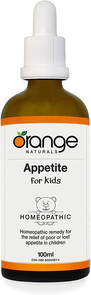 Apetite Homeopati Orange untuk Anak-anak, 3.38 Fluid Ounce
