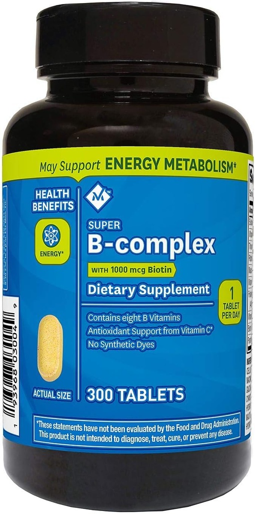 Suplemen Diet Dietary Ayestar Mark Super B- Kompleks (300 Cacah)